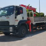 XE TẢI ISUZU FVR34QE4 GẮN CẨU UNIC URV556